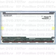 Матрица для ноутбука HP Pavilion DV6-3107er (1366x768 HD) TN, 40pin, Глянцевая