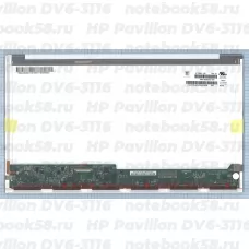 Матрица для ноутбука HP Pavilion DV6-3116 (1366x768 HD) TN, 40pin, Глянцевая