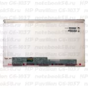 Матрица для ноутбука HP Pavilion G6-1037 (1366x768 HD) TN, 40pin, Матовая