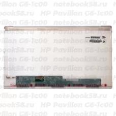 Матрица для ноутбука HP Pavilion G6-1c00 (1366x768 HD) TN, 40pin, Матовая