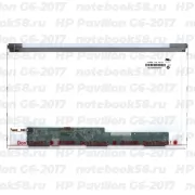 Матрица для ноутбука HP Pavilion G6-2017 (1366x768 HD) TN, 40pin, Глянцевая