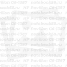 Матрица для ноутбука HP Pavilion G6-1387 (1366x768 HD) TN, 40pin, Глянцевая