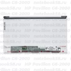 Матрица для ноутбука HP Pavilion G6-2000 (1366x768 HD) TN, 40pin, Матовая