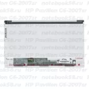 Матрица для ноутбука HP Pavilion G6-2007sr (1366x768 HD) TN, 40pin, Матовая