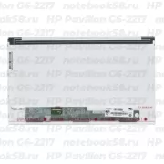 Матрица для ноутбука HP Pavilion G6-2217 (1366x768 HD) TN, 40pin, Матовая