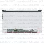 Матрица для ноутбука HP Pavilion G6-2221 (1366x768 HD) TN, 40pin, Матовая