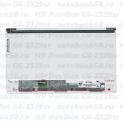 Матрица для ноутбука HP Pavilion G6-2329sr (1366x768 HD) TN, 40pin, Матовая