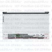 Матрица для ноутбука HP Pavilion G6-2368sr (1366x768 HD) TN, 40pin, Матовая