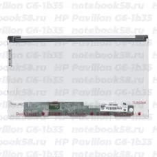 Матрица для ноутбука HP Pavilion G6-1b35 (1366x768 HD) TN, 40pin, Матовая