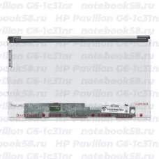 Матрица для ноутбука HP Pavilion G6-1c31nr (1366x768 HD) TN, 40pin, Матовая