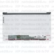 Матрица для ноутбука HP Pavilion G6-1c70 (1366x768 HD) TN, 40pin, Матовая