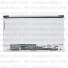 Матрица для ноутбука HP Pavilion G6-1c70 (1366x768 HD) TN, 40pin, Матовая