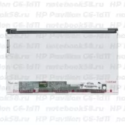 Матрица для ноутбука HP Pavilion G6-1d11 (1366x768 HD) TN, 40pin, Матовая