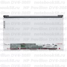 Матрица для ноутбука HP Pavilion DV6-3051 (1366x768 HD) TN, 40pin, Матовая