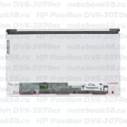 Матрица для ноутбука HP Pavilion DV6-3070er (1366x768 HD) TN, 40pin, Матовая