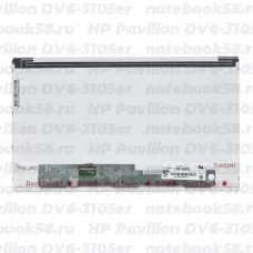 Матрица для ноутбука HP Pavilion DV6-3105er (1366x768 HD) TN, 40pin, Матовая