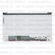 Матрица для ноутбука HP Pavilion DV6-3109er (1366x768 HD) TN, 40pin, Матовая