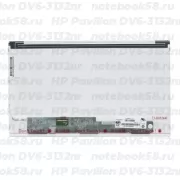 Матрица для ноутбука HP Pavilion DV6-3132nr (1366x768 HD) TN, 40pin, Матовая