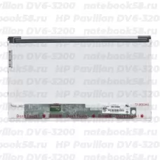 Матрица для ноутбука HP Pavilion DV6-3200 (1366x768 HD) TN, 40pin, Матовая