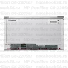 Матрица для ноутбука HP Pavilion G6-2205sr (1366x768 HD) TN, 40pin, Глянцевая