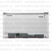 Матрица для ноутбука HP Pavilion G6-2346nr (1366x768 HD) TN, 40pin, Глянцевая