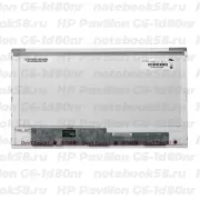 Матрица для ноутбука HP Pavilion G6-1d80nr (1366x768 HD) TN, 40pin, Глянцевая