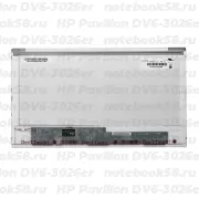 Матрица для ноутбука HP Pavilion DV6-3026er (1366x768 HD) TN, 40pin, Глянцевая