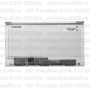 Матрица для ноутбука HP Pavilion DV6-3032nr (1366x768 HD) TN, 40pin, Глянцевая