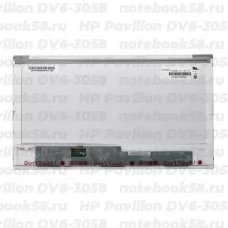 Матрица для ноутбука HP Pavilion DV6-3058 (1366x768 HD) TN, 40pin, Глянцевая