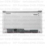 Матрица для ноутбука HP Pavilion DV6-3122er (1366x768 HD) TN, 40pin, Глянцевая