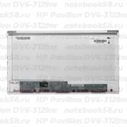 Матрица для ноутбука HP Pavilion DV6-3129nr (1366x768 HD) TN, 40pin, Глянцевая