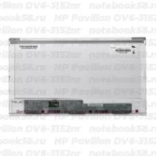 Матрица для ноутбука HP Pavilion DV6-3152nr (1366x768 HD) TN, 40pin, Глянцевая