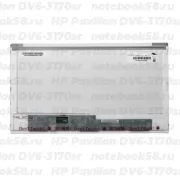 Матрица для ноутбука HP Pavilion DV6-3170sr (1366x768 HD) TN, 40pin, Глянцевая