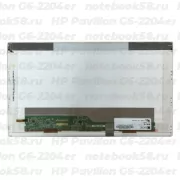 Матрица для ноутбука HP Pavilion G6-2204er (1366x768 HD) TN, 40pin, Глянцевая