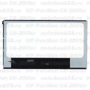 Матрица для ноутбука HP Pavilion G6-2001sr (1366x768 HD) TN, 40pin, Глянцевая