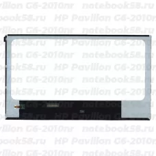 Матрица для ноутбука HP Pavilion G6-2010nr (1366x768 HD) TN, 40pin, Глянцевая