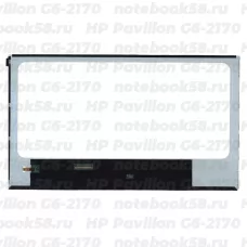 Матрица для ноутбука HP Pavilion G6-2170 (1366x768 HD) TN, 40pin, Глянцевая