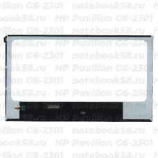 Матрица для ноутбука HP Pavilion G6-2301 (1366x768 HD) TN, 40pin, Глянцевая