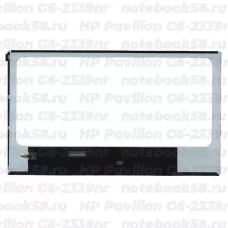 Матрица для ноутбука HP Pavilion G6-2339nr (1366x768 HD) TN, 40pin, Глянцевая