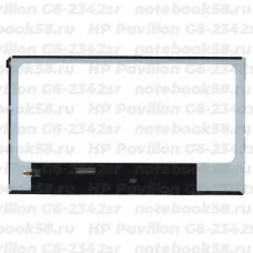 Матрица для ноутбука HP Pavilion G6-2342sr (1366x768 HD) TN, 40pin, Глянцевая