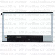 Матрица для ноутбука HP Pavilion G6-2390er (1366x768 HD) TN, 40pin, Глянцевая