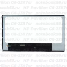 Матрица для ноутбука HP Pavilion G6-2397sr (1366x768 HD) TN, 40pin, Глянцевая