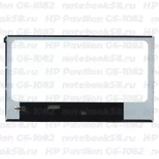 Матрица для ноутбука HP Pavilion G6-1082 (1366x768 HD) TN, 40pin, Глянцевая