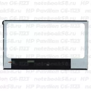 Матрица для ноутбука HP Pavilion G6-1123 (1366x768 HD) TN, 40pin, Глянцевая