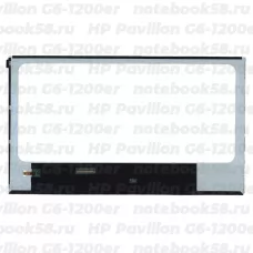 Матрица для ноутбука HP Pavilion G6-1200er (1366x768 HD) TN, 40pin, Глянцевая