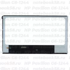 Матрица для ноутбука HP Pavilion G6-1244 (1366x768 HD) TN, 40pin, Глянцевая