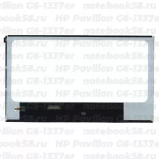 Матрица для ноутбука HP Pavilion G6-1337er (1366x768 HD) TN, 40pin, Глянцевая