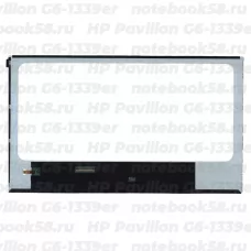 Матрица для ноутбука HP Pavilion G6-1339er (1366x768 HD) TN, 40pin, Глянцевая