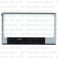 Матрица для ноутбука HP Pavilion G6-1b71 (1366x768 HD) TN, 40pin, Глянцевая