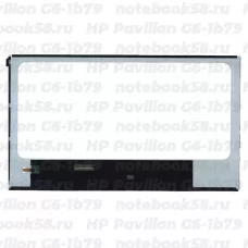 Матрица для ноутбука HP Pavilion G6-1b79 (1366x768 HD) TN, 40pin, Глянцевая